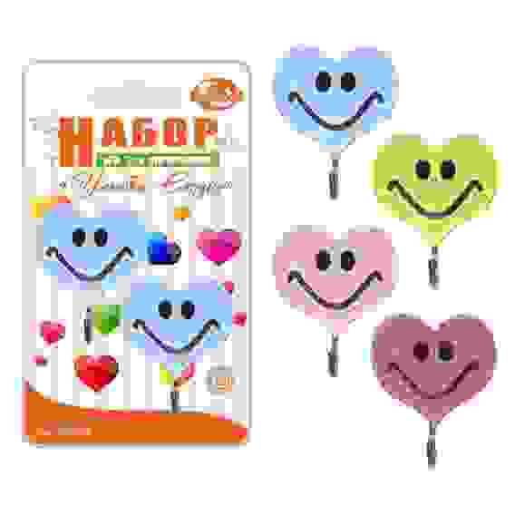 Набор из 2-х крючков \"Улыбка-Сердце\" SM27-42