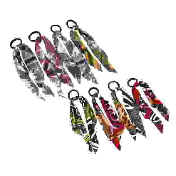 Резинка для волос с лентой, полиэстер, d=5см, 2 дизайна, РВ2019-1