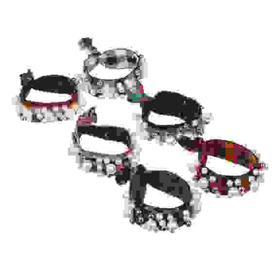 Резинка для волос, полиэстер, пластик, 10см, 6 цветов