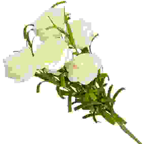 Цветок искусственный &quot;В виде Розы&quot; 36см, пластик, неопрен, 4 цвета, арт.А001-25