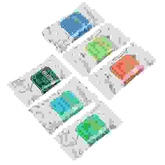 Салфетки влажные Акватория/AURA 15шт, освежающие арт.КК4162/КК4163, 09792