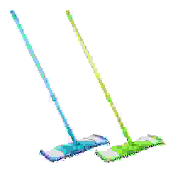 Швабра с насадкой из микрофиб., ручка телескоп. окраш. металл, 70-120см, насадка 70г VETTA