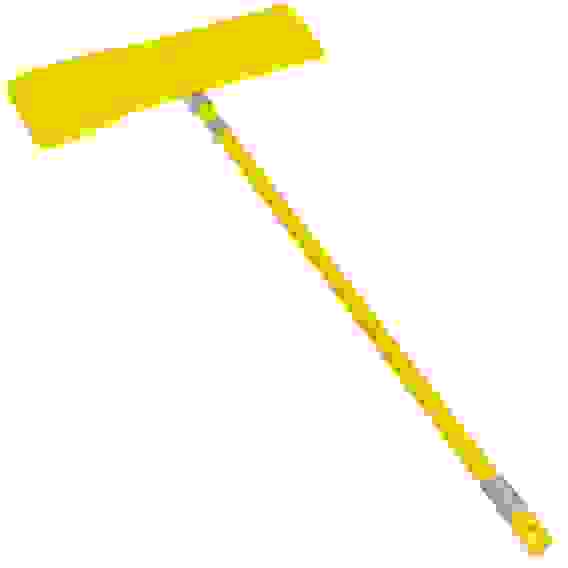 Швабра с насадкой из микрофибры 40x8см, телескоп.ручка 130см VETTA