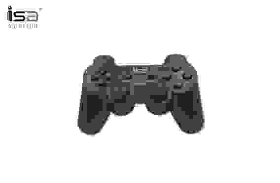 Геймпад ISA для PC\PS2\PS3, проводной, 2 вибро мотора, 12 кнопок, USB(гарантия 2недели)