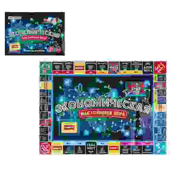 Игра-ходилка "Экономическая игра" , картон, пластик, 26х17х4см ИГРОЛЕНД