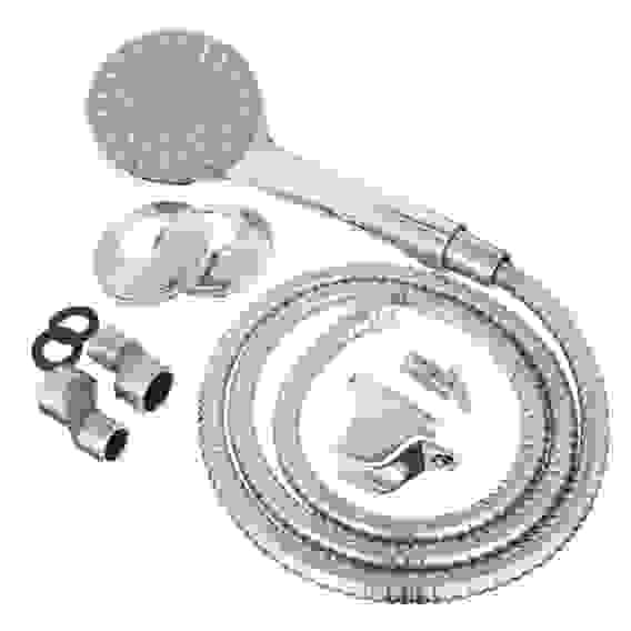 Смеситель для ванны с дл. изливом SK09-I102, керам. дивертор, с душ набором, 35мм, цинк СоюзКран