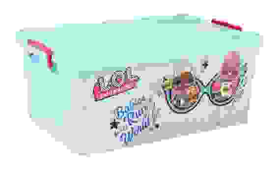 Контейнер \"LOL Surprise\" 40л (с крышкой)