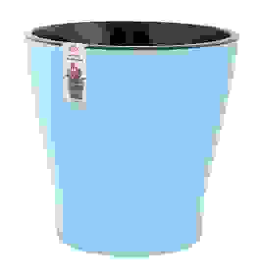 Горшок цв. &quot;Лея&quot; 5л двойной (с автополивом)(голубой) (уп.8)