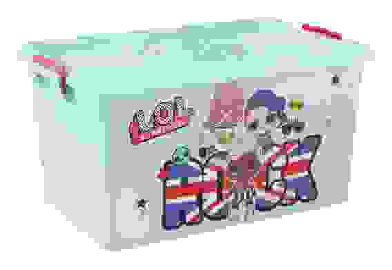 Контейнер "LOL Surprise" 50л (с крышкой)