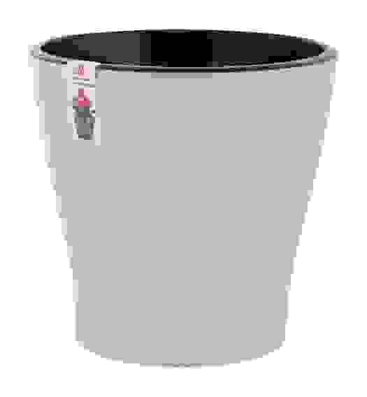 Горшок цв. &quot;Лея&quot; 5л двойной (с автополивом)(белый) (уп.8)