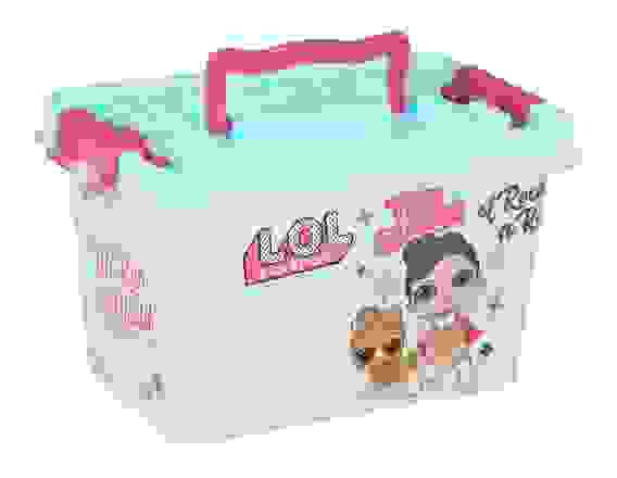 Контейнер "LOL Surprise" 4л прямоугольный (с крышкой)