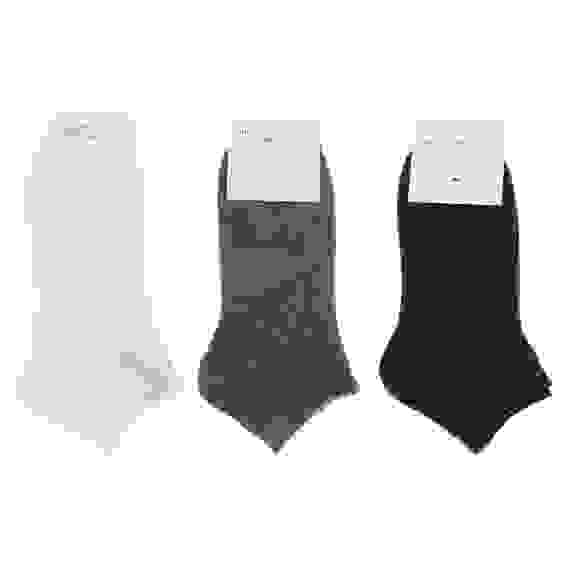 Носки женские спортивные, р-р 23-25, 80% хлопок, 15%полиамид, 5%спандекс, 3 цвета, KS-2017-7