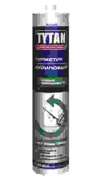 Герметик акрил 310 мл TYTAN (белый)