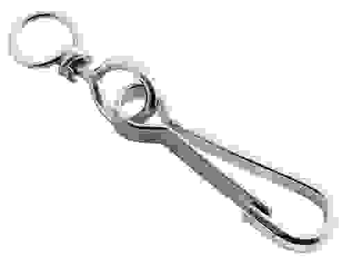 Карабин с вертлюгом 120мм