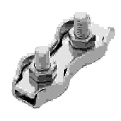 Зажим для стальных канатов двойной (DUPLEX) 2мм