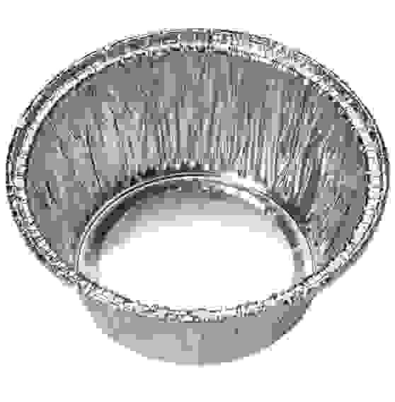 Форма для выпечки одноразовая из алюм фольги Lamina, круглая, 7,8*7,8*3,7 см_упаковка 50 шт