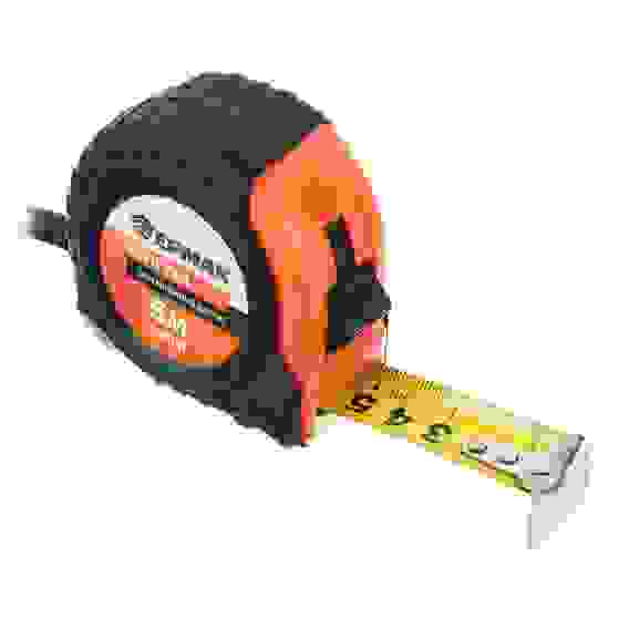 Рулетка с обрезиненным корпусом, 5мх25мм ЕРМАК