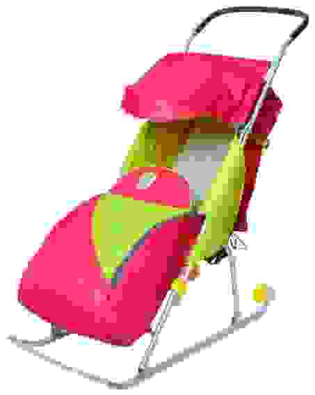 Санки дет. "Тимка 2 Комфорт" малиновый Т2К