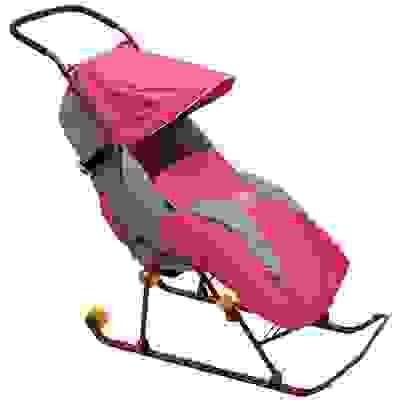 Санки дет. "Тимка 2 Комфорт" малиновый Т2К