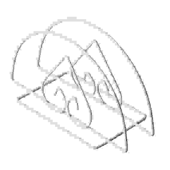 Салфетница, металл, 13х7,5х6см, белая VETTA