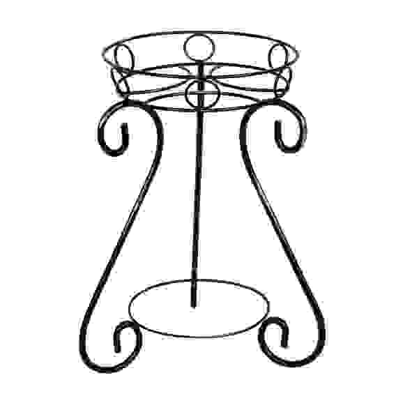 Подставка для цветов &quot;Лотос Малый&quot; Черный