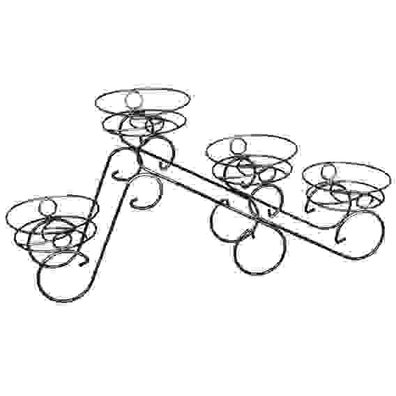 Подставка для цветов &quot;Фиалка 4&quot; Черный