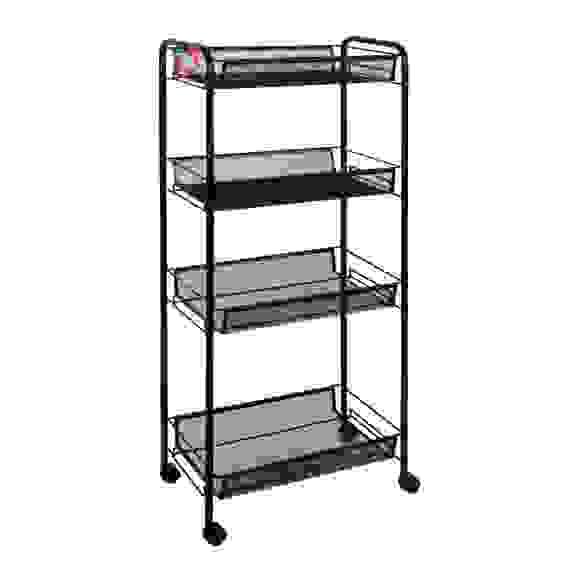 Этажерка "Ладья 24К" Черный