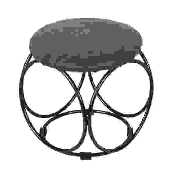 Банкетка круглая Медный антик