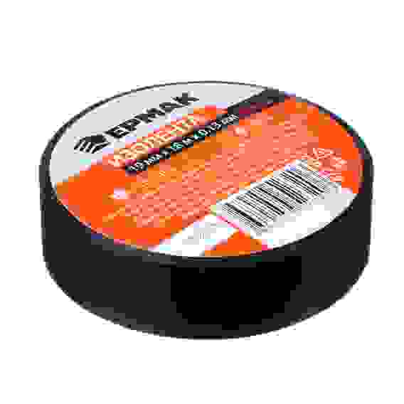 Изолента 19мм-18м черная ЕРМАК