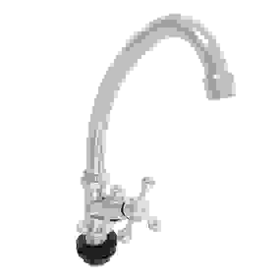 Кран Quartz 9893 (НВ31) для кухни, одновентильный, керам. кран-букса 1/2&quot;, хром, без подв