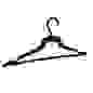 Вешалка для одежды пластиковая, 48-50, черная