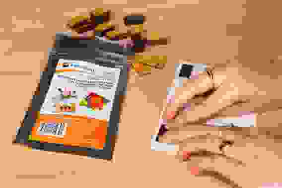 Магнитные виниловые наклейки Forceberg 1.3х2.5 см, 50 шт