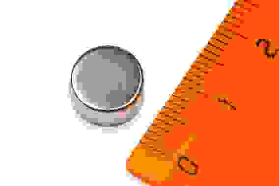 Неодимовый магнит - диск 10х5мм, 8шт, Forceberg