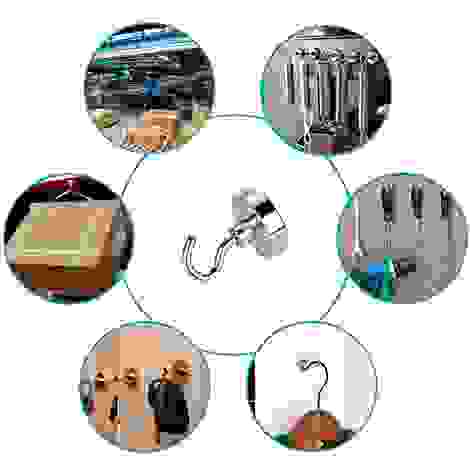 Магнитное крепление с крючком 7,5 см, Forceberg