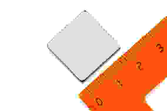 Неодимовый магнит прямоугольник 20х20х3 мм, 2шт, Forceberg