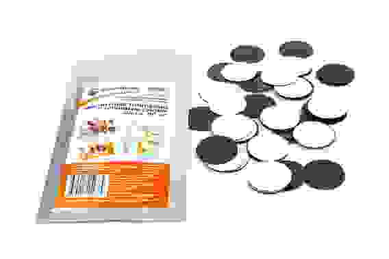 Магнитные виниловые наклейки Forceberg D3 см, 50 шт