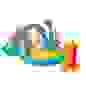Игровой центр Динолэнд с горкой 333х229х112см, 280л, рем.комплект, от 3 лет, 57135 INTEX
