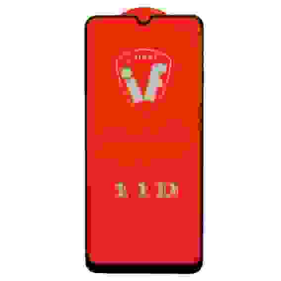 Защитное стекло Samsung A20/A30/A50 с рамкой 9H Full Glue без упаковки