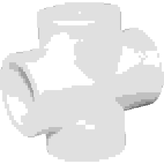 Крестовина PPRC ф 20 белый