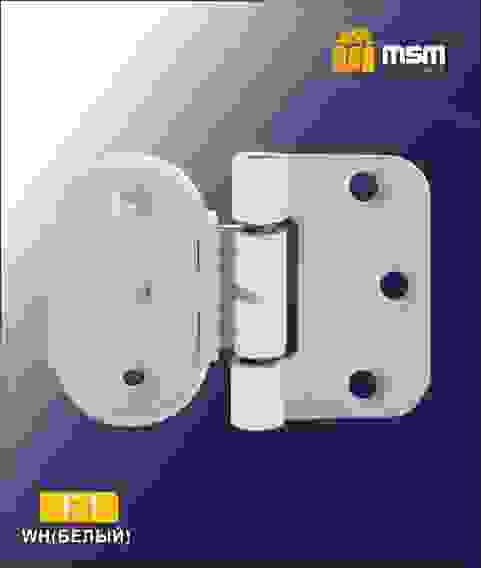 Петля для финской двери F1 WH (Белый)