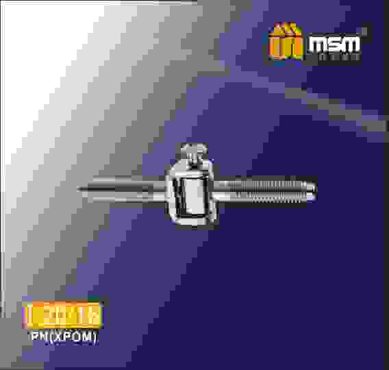 Петля ввертная I20/16 PN (Хром)