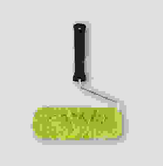 Валик полиакрил Зеленый 240мм, d 42мм, ручка 6мм, ворс 18мм, "B.E."