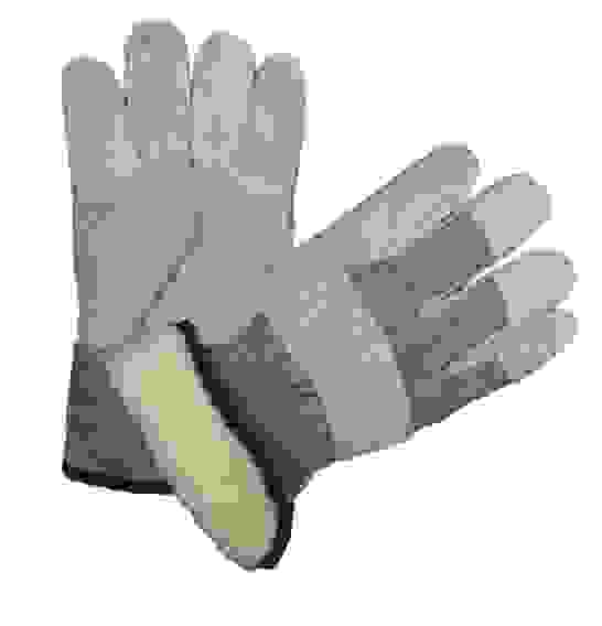 Перчатки утепленные со спилковыми накладками Ангара (МАРКА)