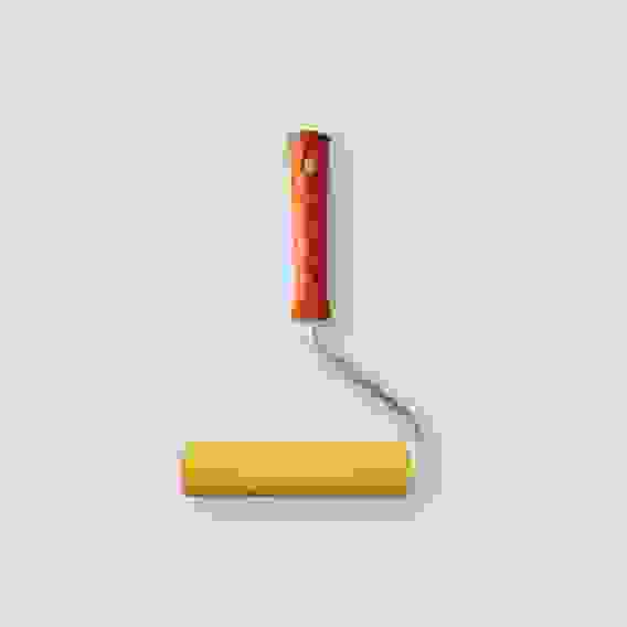 Валик д/прикатки обоев, резиновый 240 мм, ручка 8 мм