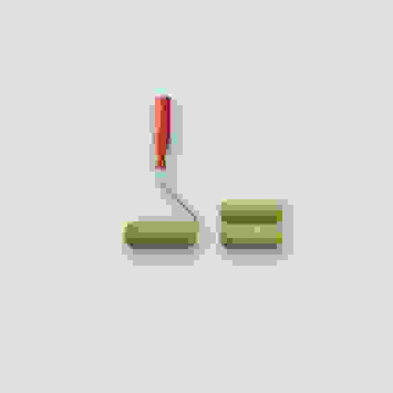 Мини-валик, зеленый полиакрил 100 мм, &quot;В.Е. mini&quot;