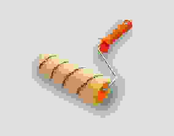 Валик \"ПРОФИ\"с 2К ручкой 8мм, полиакрил Тигр 240мм,d42мм,ворс11мм,\"B.W.\"