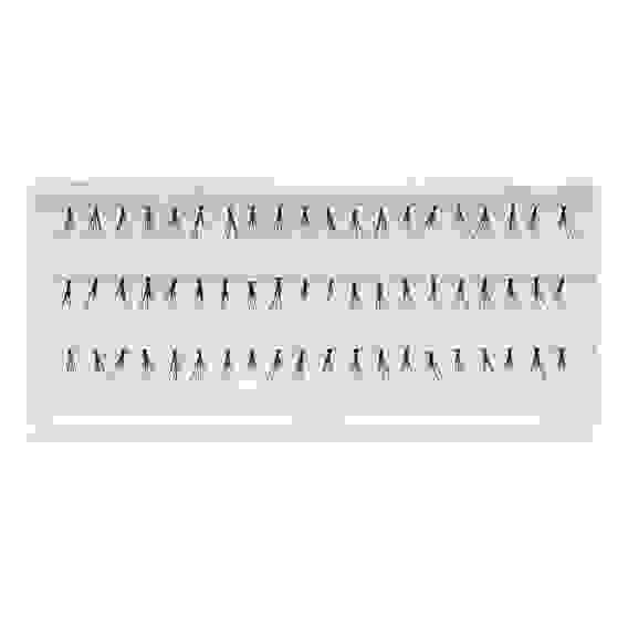 Ресницы для наращивания, пучки 60шт, 8мм/10мм/12мм/14мм, цвет черный