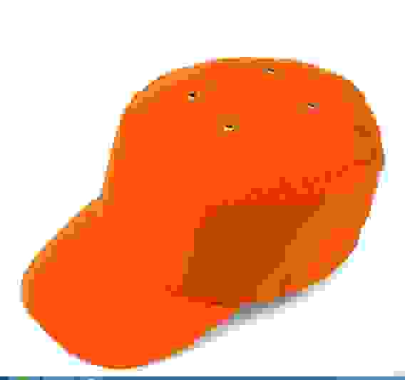 Каска-бейсболка (оранж.)