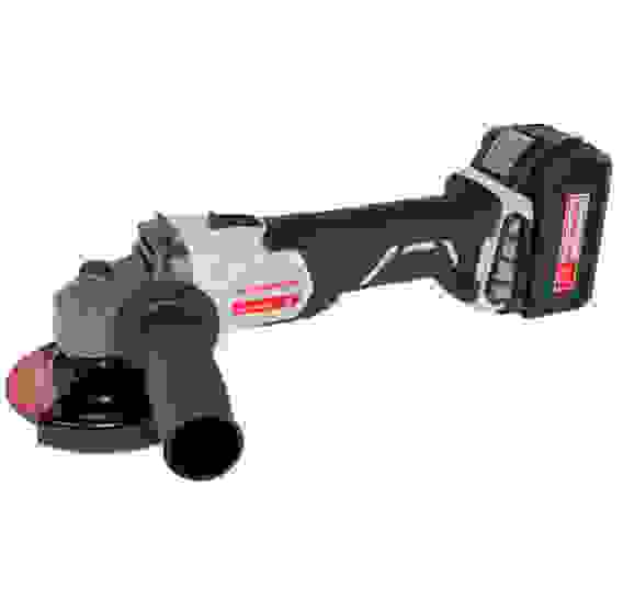 Углошлифмашина акк. Интерскол УШМ-125 125мм 18В Li-Ion АПИ 4Ач (кейс, 1акк, ЗУ)