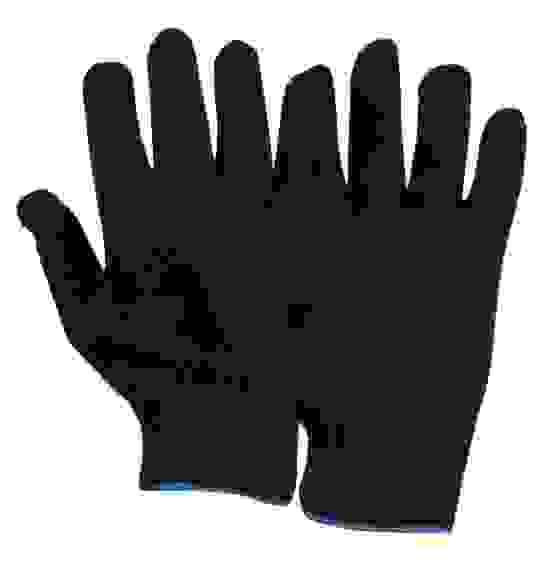 Перчатки х/б 6-ти нитка черные